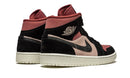 Tênis Air Jordan 1 Mid Feminino "Canyon Rust" Rosa / Preto - Encomenda