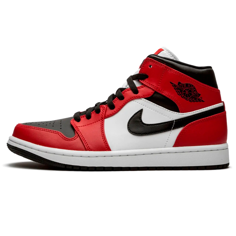 Air Jordan 1 Mid "Chicago Black Toe" Vermelho - Encomenda