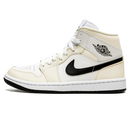Tênis Air Jordan 1 Mid Feminino "Coconut MIlk" Amarelo - Encomenda