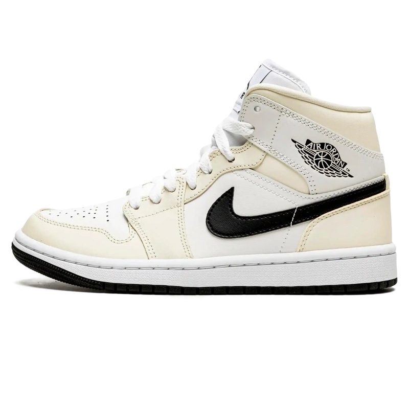 Tênis Air Jordan 1 Mid Feminino "Coconut MIlk" Amarelo - Encomenda