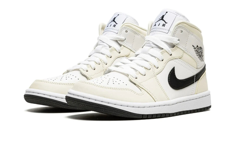 Tênis Air Jordan 1 Mid Feminino "Coconut MIlk" Amarelo - Encomenda