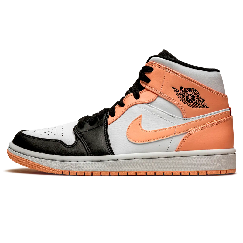 Tênis Air Jordan 1 Mid Feminino "Crimson Tint" Salmão - Encomenda