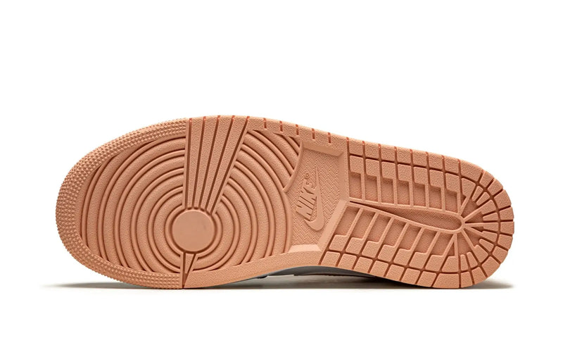 Tênis Air Jordan 1 Mid Feminino "Crimson Tint" Salmão - Encomenda