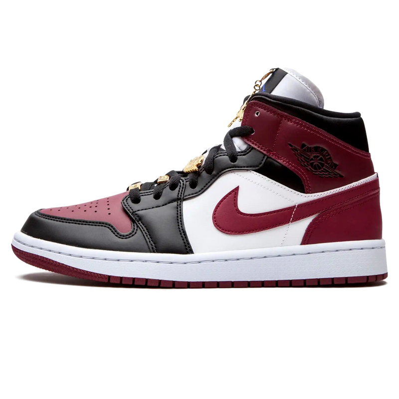 Tênis Air Jordan 1 Mid Feminino "Beetroot" Roxo - Encomenda