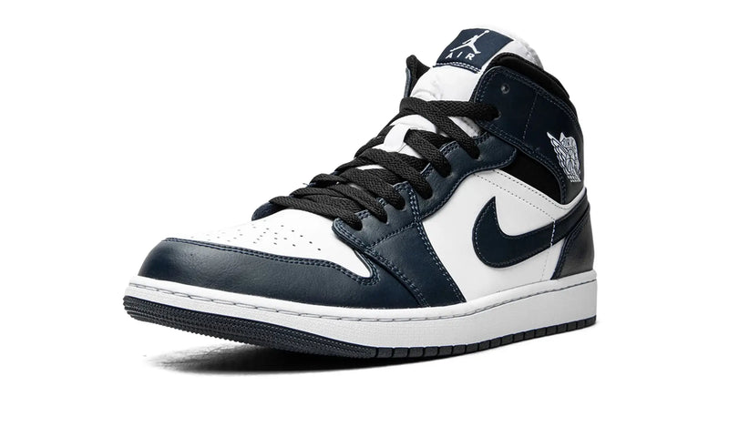 Tênis Air Jordan 1 Mid Feminino "Dark Teal" Azul - Encomenda