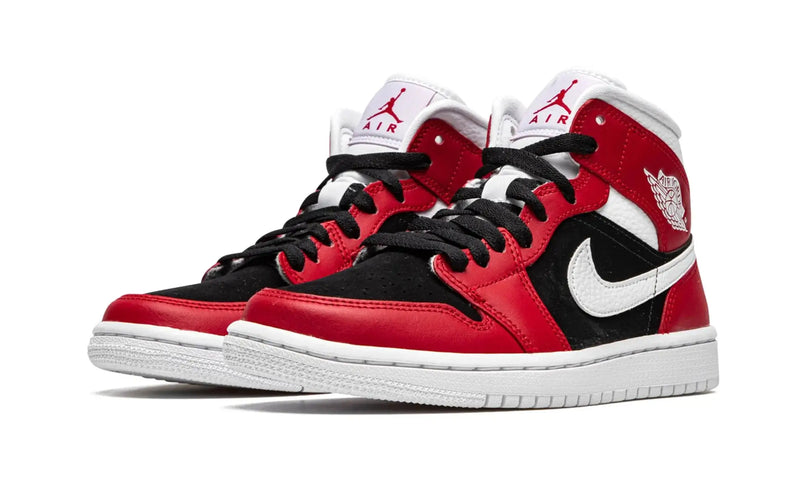Tênis Air Jordan 1 Mid Feminino "Gym Red" Vermelho / Preto - Encomenda