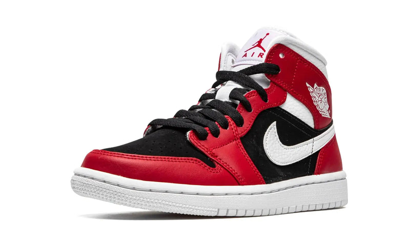 Tênis Air Jordan 1 Mid Feminino "Gym Red" Vermelho / Preto - Encomenda