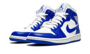 Tênis Air Jordan 1 Mid Feminino "Kentucky" Azul - Encomenda