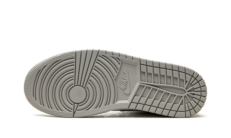 Tênis Air Jordan 1 Mid Feminino "Light Smoke Grey Anthracite" Cinza - Encomenda