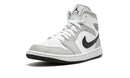 Tênis Air Jordan 1 Mid Feminino "Light Smoke Grey" Cinza - Encomenda