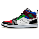 Tênis Air Jordan 1 Mid Feminino "Multicolor" - Encomenda