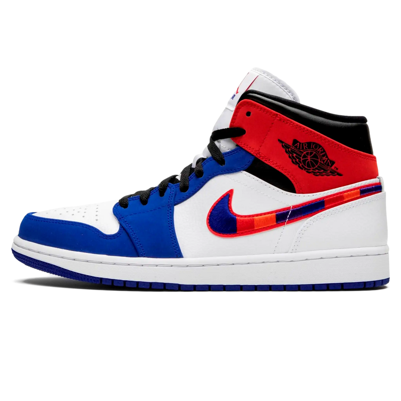 Air Jordan 1 Mid "Multi Color Swoosh" - Encomenda