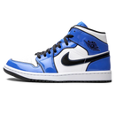Tênis Air Jordan 1 Mid Feminino "Signal Blue" Azul - Encomenda