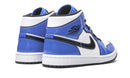 Tênis Air Jordan 1 Mid Feminino "Signal Blue" Azul - Encomenda