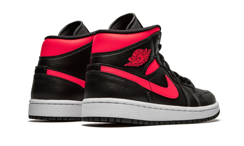 Tênis Air Jordan 1 Mid Feminino "Siren Red" Preto / Rosa - Encomenda