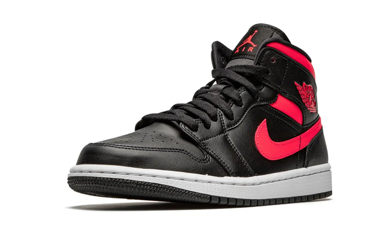 Tênis Air Jordan 1 Mid Feminino "Siren Red" Preto / Rosa - Encomenda
