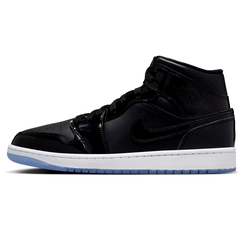 Tênis Air Jordan 1 Mid "Space Jam" Preto - Encomenda