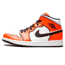 Tênis Air Jordan 1 Mid Feminino "Turf Orange" Laranja - Encomenda