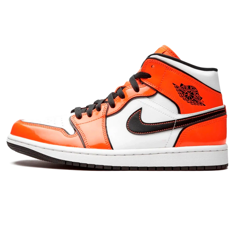 Tênis Air Jordan 1 Mid Feminino "Turf Orange" Laranja - Encomenda