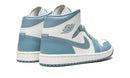Tênis Air Jordan 1 Mid "UNC" Azul / Branco - Encomenda