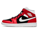Tênis Air Jordan 1 Mid Feminino "Gym Red" Vermelho / Preto - Encomenda