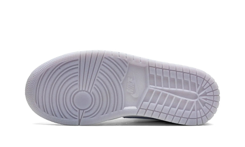 Tênis Air Jordan 1 Mid Feminino "Wolf Grey" Cinza - Encomenda