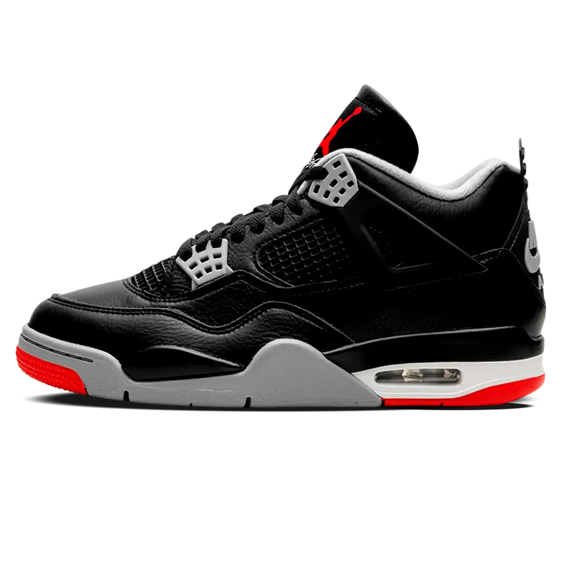 Tênis Air Jordan 4 "Bred Reimagined" Preto / Vermelho - Encomenda