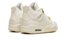 Tênis Air Jordan 4 "Metallic Gold" Branco / Dourado - Encomenda