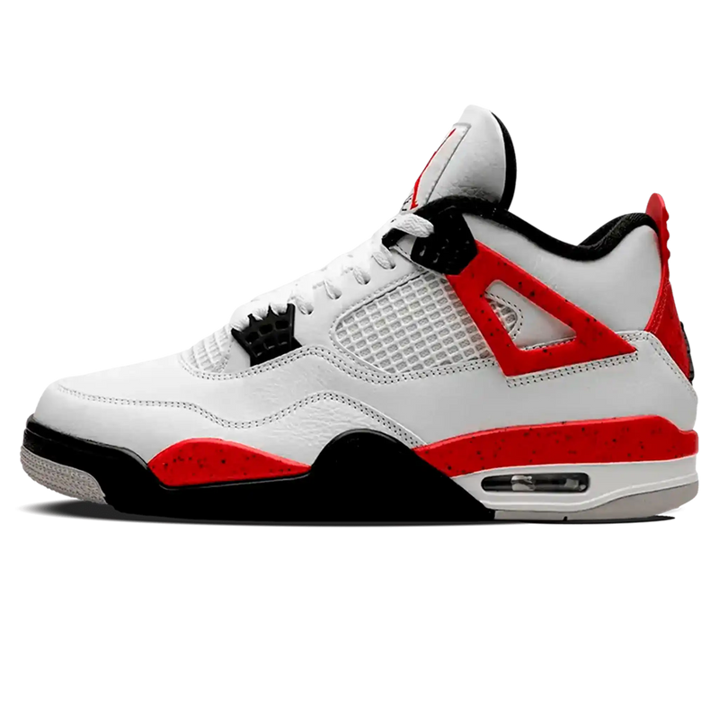 Tênis Air jordan 4 "Red Cement" Branco / Vermelho - Encomenda
