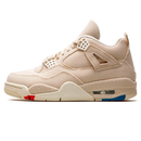 Tênis Air jordan 4 "Sail Blank Canvas" - Encomenda