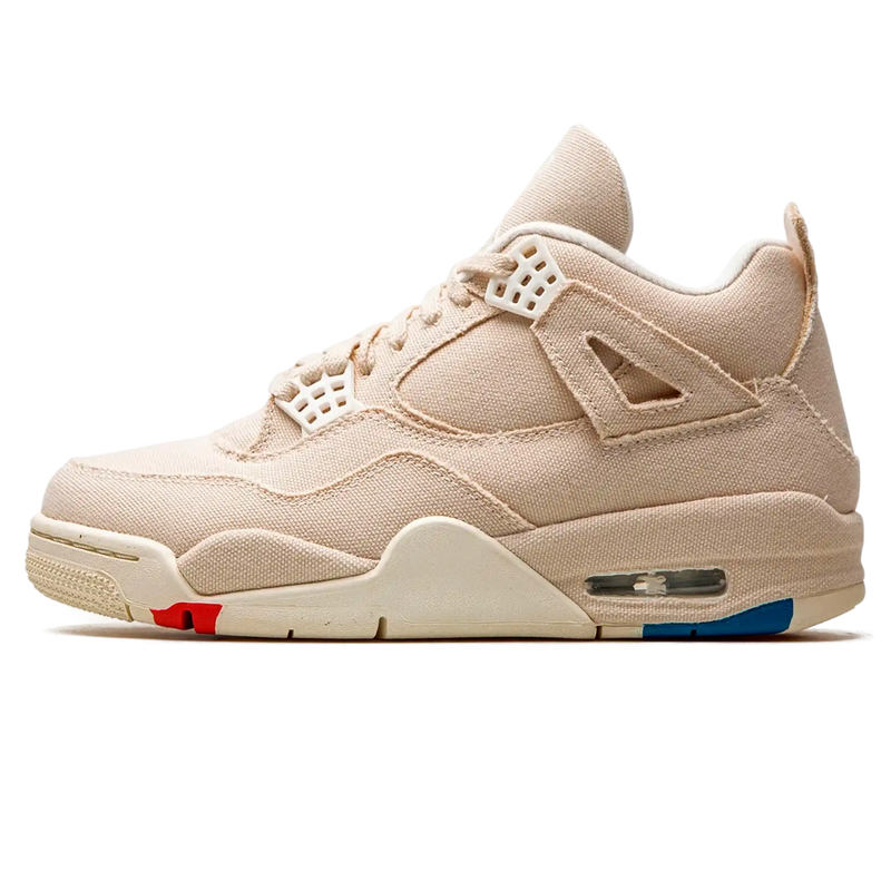 Tênis Air jordan 4 "Sail Blank Canvas" - Encomenda