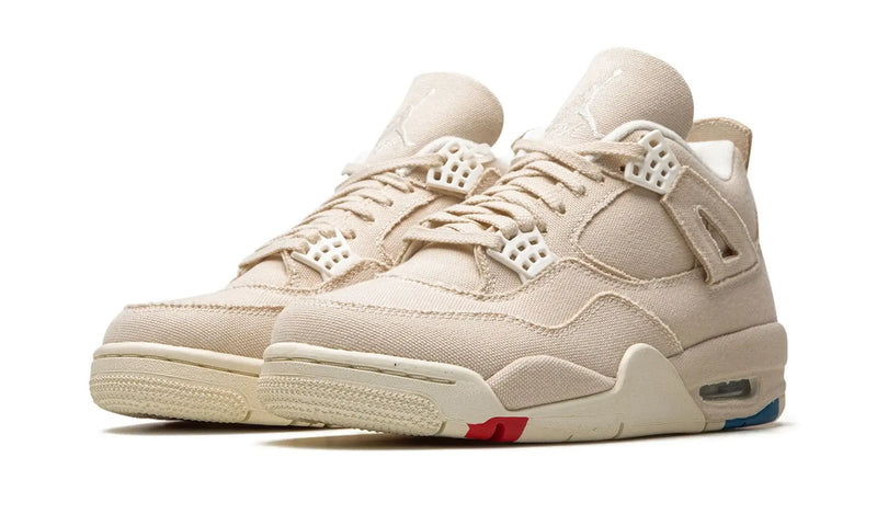 Tênis Air jordan 4 "Sail Blank Canvas" - Encomenda