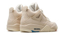 Tênis Air jordan 4 "Sail Blank Canvas" - Encomenda