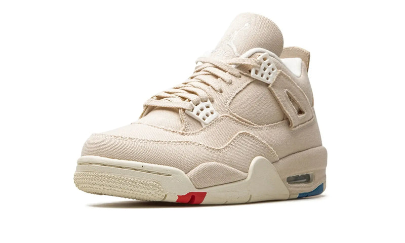 Tênis Air jordan 4 "Sail Blank Canvas" - Encomenda