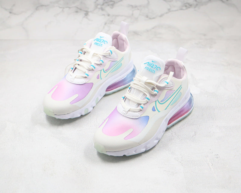 Nike Air Max 270 React Summit White Bleached Aqua - Encomenda