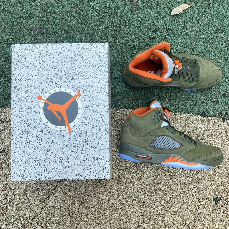 Air Jordan 5 Retro Olive (2024) - Encomenda