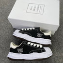 Maison Mihara Yasuhiro Blakey OG Sole Canvas Low Black A08FW735B - ENCOMENDA