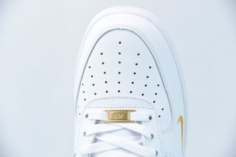 Nike Air Force 1 Essential White Black Gold - Encomenda