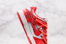 Nike Dunk Low Off White University Red - Encomenda