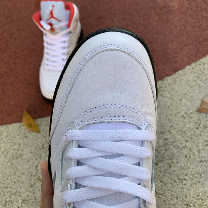 Air Jordan 5 Retro Fire Red Silver Tongue - Encomenda