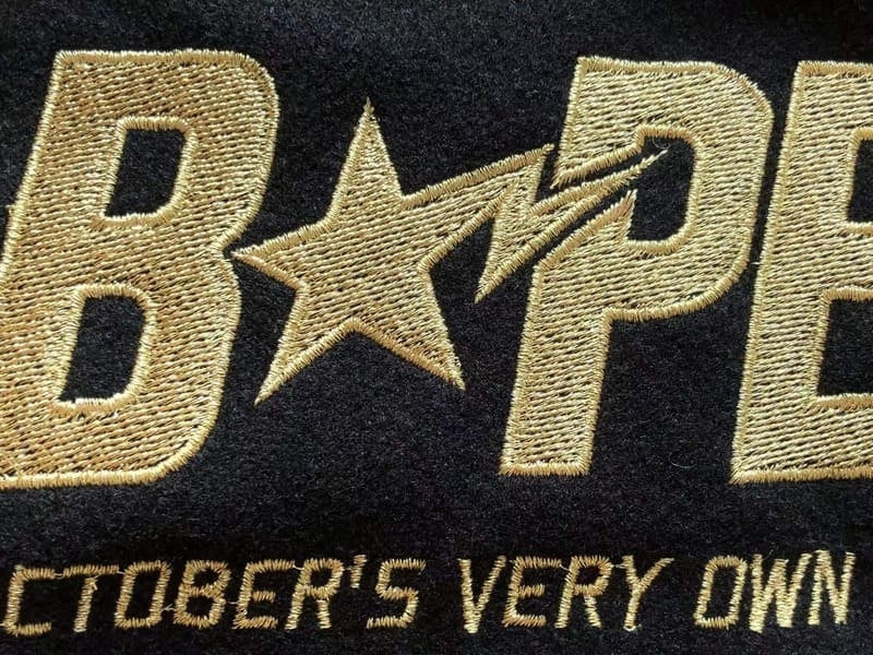 Jaqueta Varsity BAPE X OVO - Encomenda