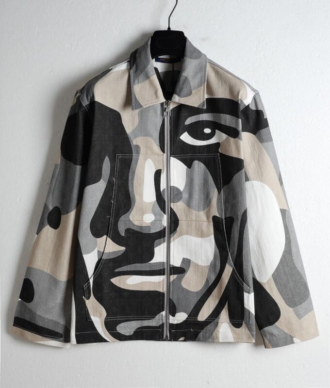 Jaqueta Louis Vuitton Patchwork Portrait Denim - Encomenda