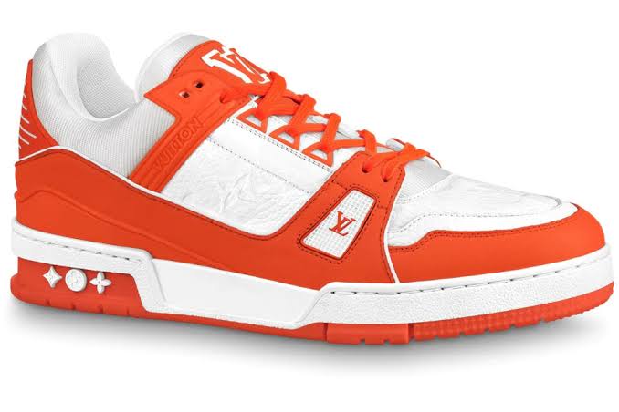 Louis Vuitton Trainer Monogram Denim Orange - Encomenda