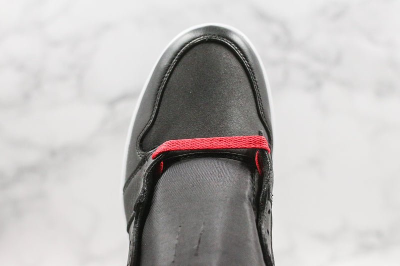 Jordan 1 Retro High Black Satin Gym Red - Encomenda