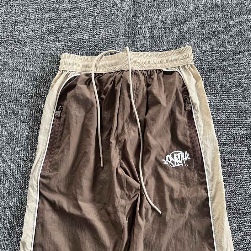 Conjunto Synaworld 'Syna Logo' Shell Marrom/Bege - Encomenda