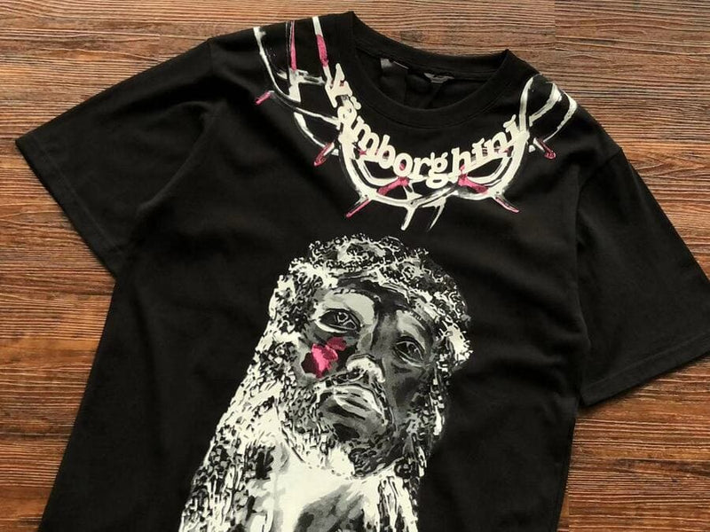 Camiseta Vlone Yams Day Jesus Piece Black - Encomenda
