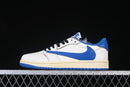 Air Jordan 1 Low Travis Scott x Fragment OG SP Sail Military Blue - ENCOMENDA