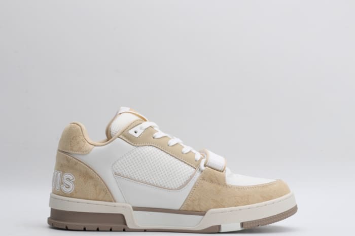 Louis Vuitton Trainer Beige White - Encomenda