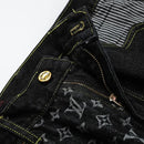 Calça Louis Vuitton x Nigo Monogram Patchwork Denim - Encomenda