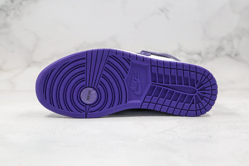 Jordan 1 Retro High Court Purple White - Encomenda